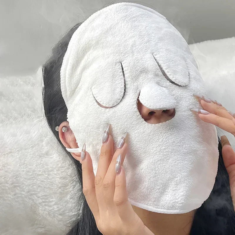 Reusable Hot Compress Facial Mask Towel