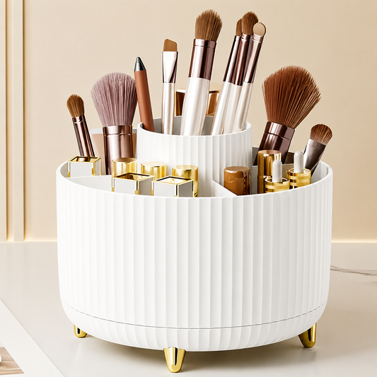 360° Rotating Makeup Organizer
